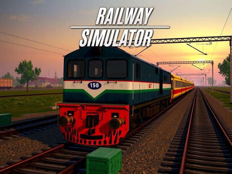 Railway Simulator India Game Cover